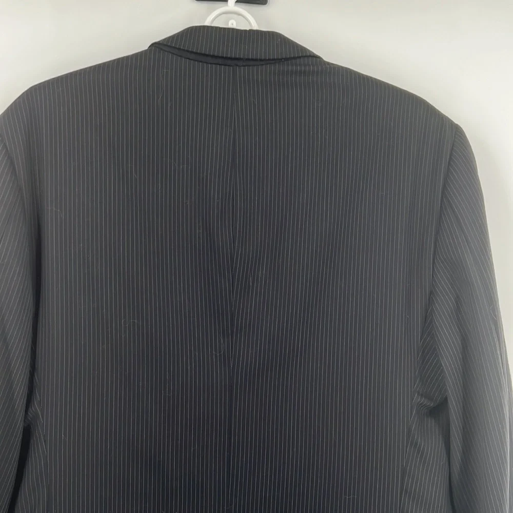 346 Brooks Brothers blue striped wool blazer size 40R